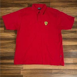 Vintage Ferrari Men’s Polo size XL